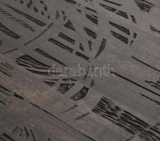 Diskay Lenke (1924-1980): Fametszet dúc. Jelzés nélkül, 52x35 cm