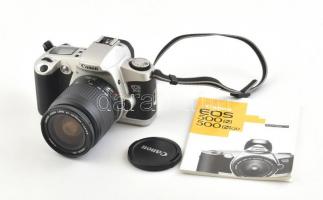 Canon Zoom Lens EF 28-80mm f/3.5-5.6 fényképezőgép objektív + EOS 500N váz + leírás