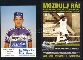 9 db vegyes sport témájú nyomtatvány