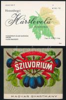 8 db vegyes italcímke