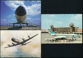 10 db vegyes repülés témájú nyomtatvány