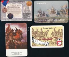 10 db történelmi témájú kártyanaptár