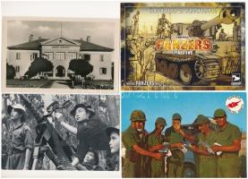 10 db MODERN használatlan katonai képeslap / 10 modern unused military postcards