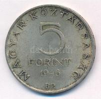 1948. 5Ft Ag "Petőfi" T:1-,2 patina
Adamo EM1