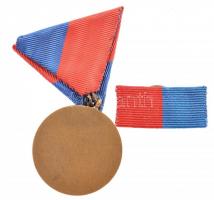 1964. "Munkásőr Emlékérem" Br kitüntetés mellszalagon, miniatűrrel szalagsávon T:1-,2