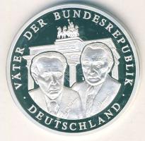 NSZK DN "50 éves az NSZK" Ag 20,1g T:PP