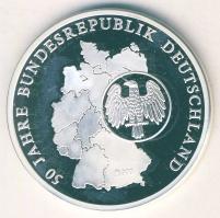 NSZK DN "50 éves az NSZK" Ag 20,1g T:PP