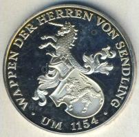 NSZK 1982. "1200 éves München Sendling" Ag 14,8g T:PP