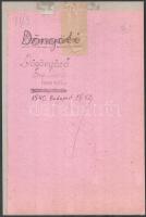 Engi László: Dögönyöző, hátoldalon feliratozott fotó, kartonra ragasztva, 40×27 cm