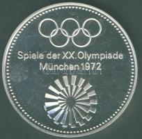 NSZK 1972. "XX. Olimpia - München" Ag 30,1g T:PP
