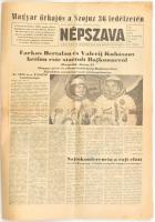 1980 Népszava 1980. május 27., "Farkas Bertalan és Valerij Kubászov hétfőn este startolt Bajkonurról.", 8 p.