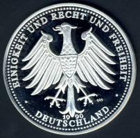 NSZK 1990. "Német Egység" Ag 20g T:PP