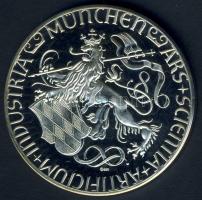 NSZK 1989. "200 éves a Müncheni Angol Kert" Ag 20g T:PP