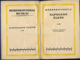 Mereskovszkij: Napóleon élete I-II. + Masson: Napoleon és a nők + 1980 Niederhauser Emil: Borogyino ...
