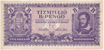 1946. 10.000.000BP T:III kis beszakadás Adamo P38