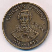 Bognár György (1944-) 1991. "MÉE Gyöngyösi Csoport - Aradi Vértanúk / Láhner György" bronz...