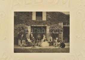 Album de photographies - Dans l'intimite de personnages illustres 1845-1890, 1855-1915, 1850-19...