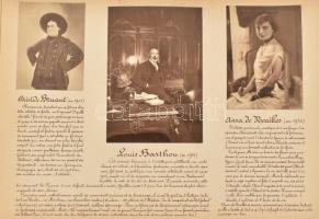 Album de photographies - Dans l'intimite de personnages illustres 1845-1890, 1855-1915, 1850-19...
