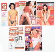 cca 1990-2000 5 db erotikus újság