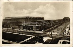 1931 Leipzig, Technische Messe Halle 7. und 8. mit Haus der Elektrotechnik, Verein Deutscher Maschinenbau Anstalten (Rb)