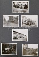 Dinnyés Lajos (1901-1961) későbbi miniszterelnök II. világháborúban a keleti fronton készült képes f...