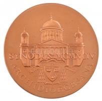 Bozó Gyula (1913-2004) 1994. "Esztergomi Egyházmegyei zsinat" Br emlékérem dísztokban (42,...