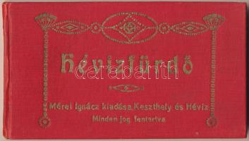 Hévízfürdő. Mérei Ignác kiadása - képeslapfüzet 10 képeslappal (Antal vendéglő, posta és igazgatóság)