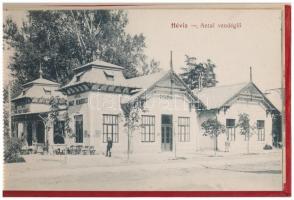 Hévízfürdő. Mérei Ignác kiadása - képeslapfüzet 10 képeslappal (Antal vendéglő, posta és igazgatóság...