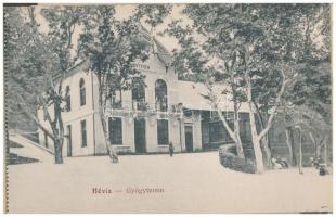 Hévízfürdő. Mérei Ignác kiadása - képeslapfüzet 10 képeslappal (Antal vendéglő, posta és igazgatóság...