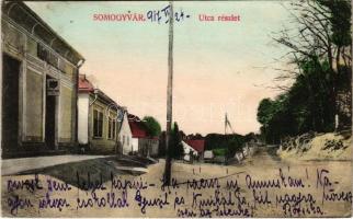 1917 Somogyvár, utca, Feigelstock ödön üzlete és saját kiadása (Rb)