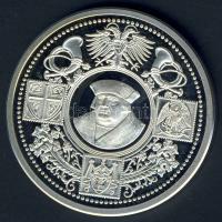 NSZK 1990. "500 éves a posta" Ag 20g T:PP