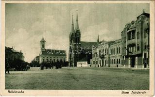 Békéscsaba, Szent István tér, templomok (EK)