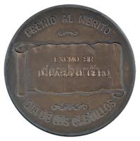 Spanyolország DN "Érdemérem / Kastélyok napja" jelzetlen Ag díjérem "EXCMO. SR. D. LA...