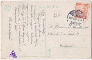 1917 Körmend, pályaudvar, vasútállomás. Vasúti levelezőlapárusítás 22. (EK)