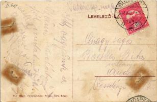 1918 Budapest XI. Sashegy, Rabata Pál tulajdonos nyári kirándulóhelye, vendéglő a Horvát nőhöz, Sváb...