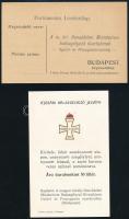 1915 Ifjúsági Hadsegélyező Jelvény leírása és megrendelőlapja