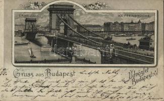 1899 Budapest litho