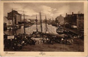 1914 Dortmund, Hafen / port, quay (EK)