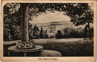 1916 Essen, Villa Hügel (wet damage)