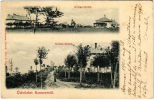 Balatonszemes, Szemes; Villa telep. Hartmann Henrik kiadása (EK)