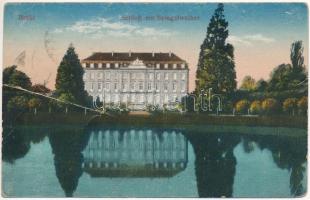 1921 Brühl, Schloß mit Spiegelweiher / castle (b)