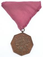 1904. "Ép testben ép lélek / "AVC - Kezdők kardverseny I. győztes - 1904 III/2" Br díjérem mellszalagon T:1- ph.