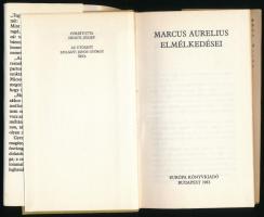 Marcus Aurelius elmélkedései. Ford.: Huszti József. Bp., 1983., Európa. Kiadói egészvászon-kötés, ki...