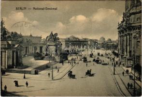 1925 Berlin, National-Denkmal / monument, street view (fa)