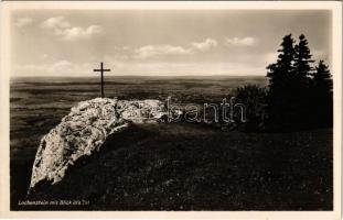 Balingen, Lochenstein mit Blick in's Tal