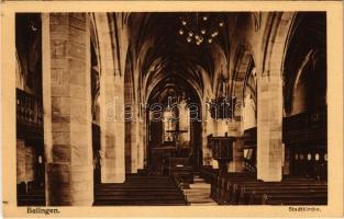 Balingen, Stadtkirche / church, interior (EK)