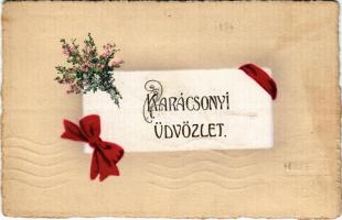 1914 Karácsonyi üdvözlet / Christmas greeting art postcard (fl)