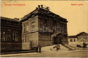 1908 Petrozsény, Petrosani; Kaszinó épület. W.L. 1684. / casino