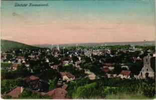 1911 Kovászi, Kovaszinc, Covasint; Csonka torony. Wittenberger Mór kiadása / church tower ruin