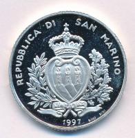 San Marino 1997. 10.000L Ag "Giovanni Caboto" T:PP fo.
San Marino 1997. 10.000 Lire Ag &q...